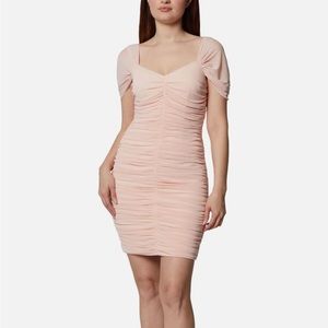 BCBGeneration Blush Party Short Mini Dress